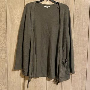 Madewell Palisades Cardigan Sweater in Green